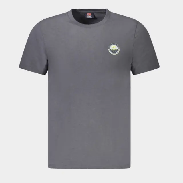 Norway Nautical School - Ανδρικό T-shirt Κοντομάνικο 856032-REVENT Γκρι - 2XL