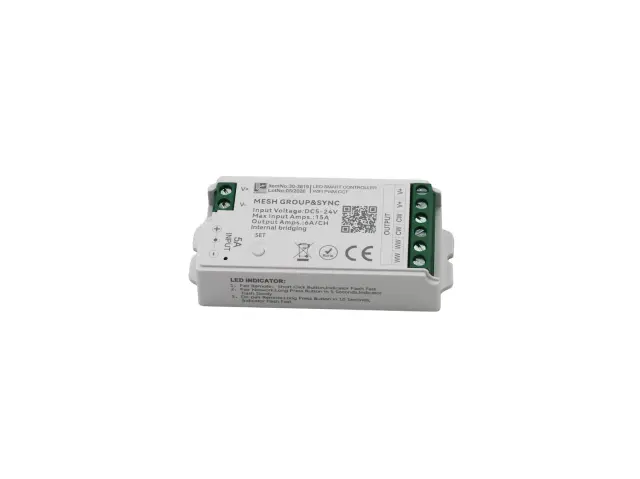 ΜΗΧΑΝΙΣΜΟΣ CONTROLLER TUYA SMART WiFi CCT 180W/12V 360W/24V 15A