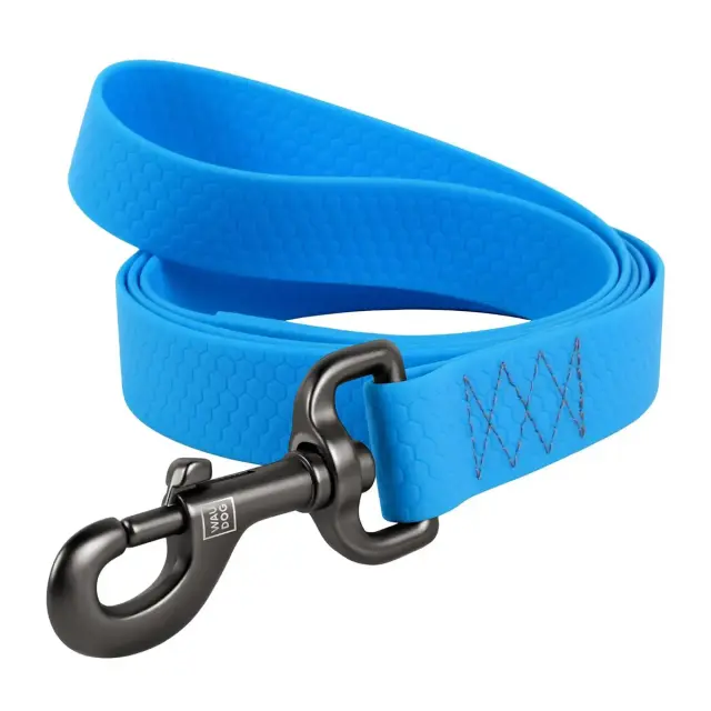 Waudog Αδιάβροχο Λουρί - Οδηγός Σκύλων - 122cm Μπλε
