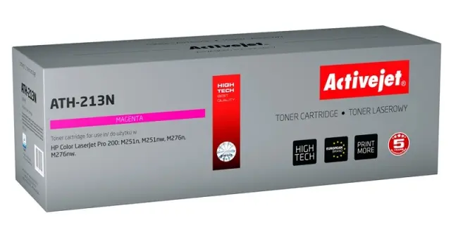 Activejet ATH-213N Toner (replacement for HP 131A CF213A, Canon CRG-731M; Supreme; 1800 pages; magenta)