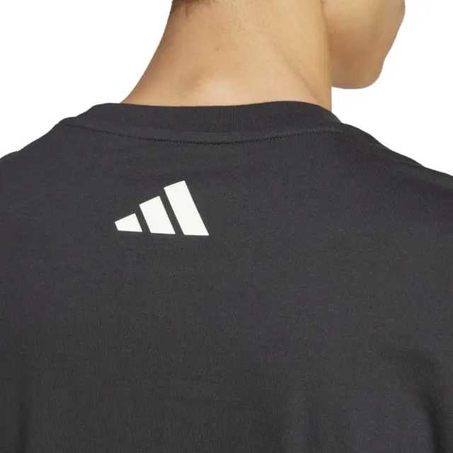 adidas City Escape Logo Graphic T-Shirt (JI6788-Black) - Μαύρο - M 3