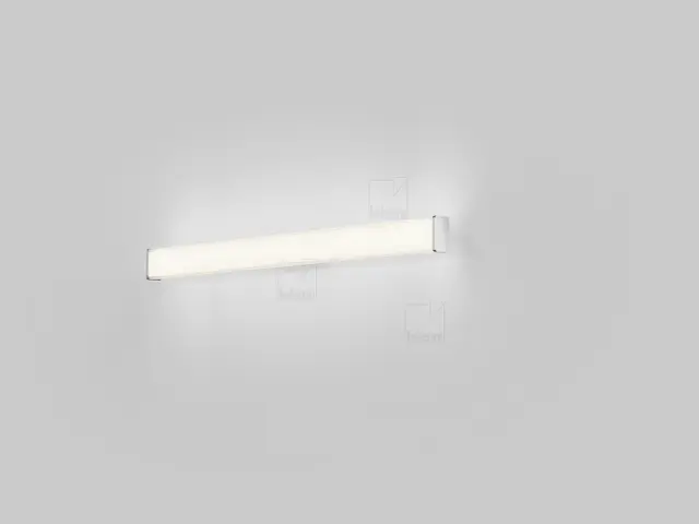 ISOU Φωτιστικό Τοίχου Μπάνιου LED 18W IP44 Ρυθμιζόμενης Θερμοκρασίας Χρώματος 3000K-4000K Χρώμιο