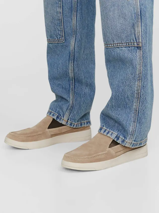 JFWMACCARTNEY SUEDE LOAFER SN Plaza Taupe 2