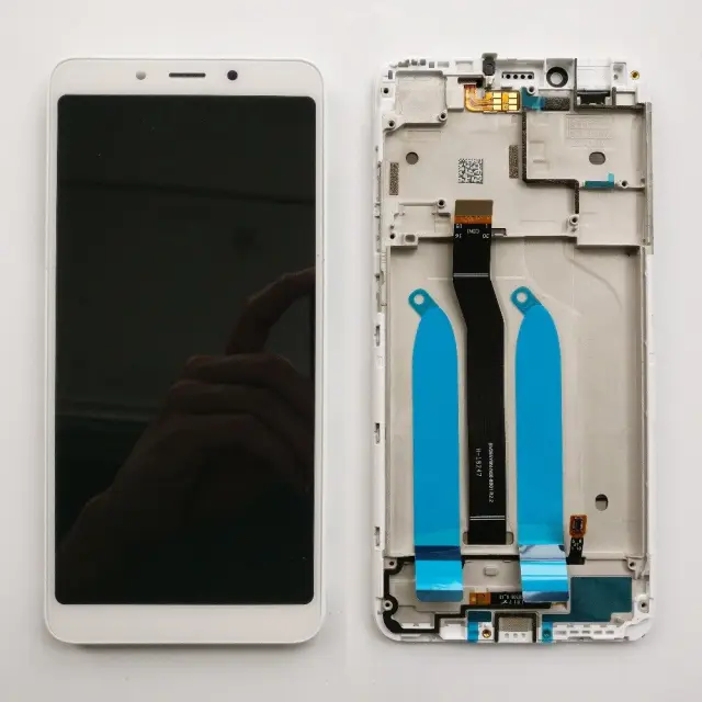 Οθόνη Xiaomi Redmi 6 - 6A LCD & Τζάμι Αφής ΑΣΠΡΗ+FRAME OEM