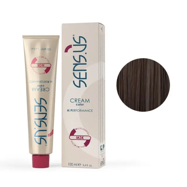 Sensus M3K Permanent Hair Color 5.14 Chestnut 100ml - (μόνιμη βαφή στο χρώμα του κάστανου)