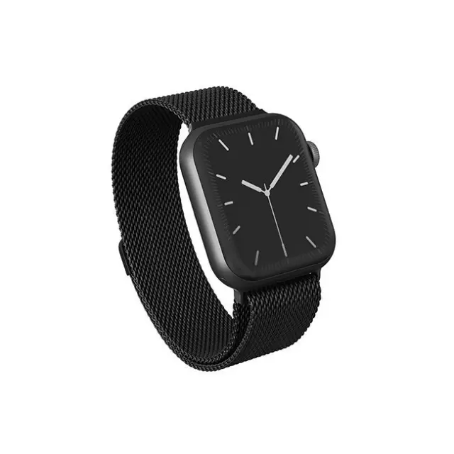 BURGA Metal Mesh Band Apple Watch 42/44mm Black (Metal_WTCH_Black_42-44mm)