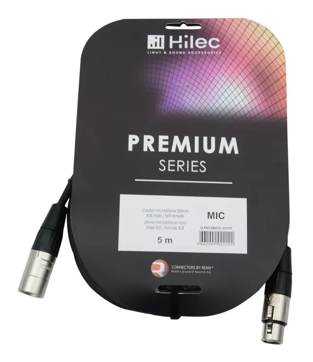 HILEC CLPRO-XMXF/5 ΚΑΛΩΔΙΟ ΜΙΚΡΟΦΩΝΟΥ ΜΗΚΟΥΣ 5m
