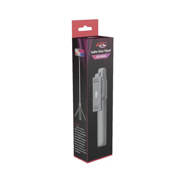 ATC SS01 Bluetooth Tripod Selfie Stick Μαύρο 2
