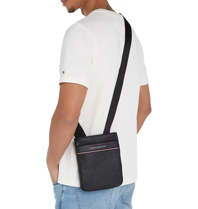 Τσαντάκι TOMMY HILFIGER TH TH Business Crossbody 13113 Μαύρο 3