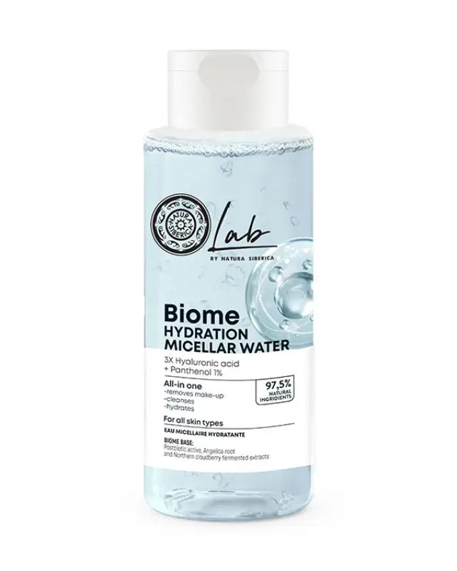 Natura Siberica Lab Biome Hydration Micellar Face Water, Νερό Micellar Ενυδάτωσης 400ml. 2