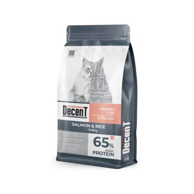 Decent Ξηρά Τροφή Γάτας Sterilised Urinary Care 1.5kg Μονόχρωμο