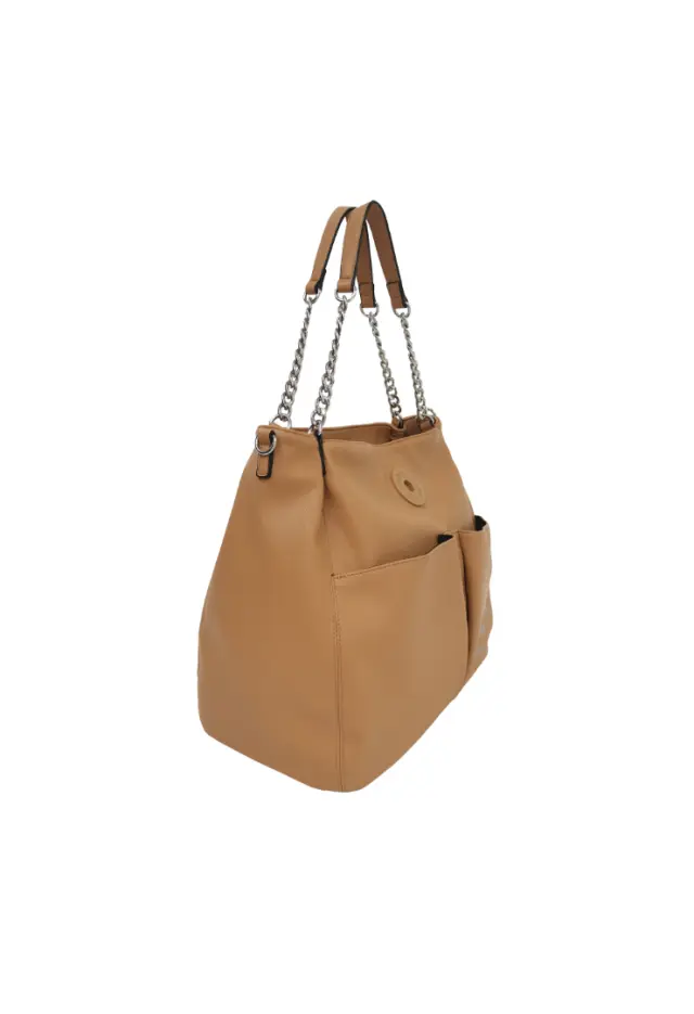 LE PANDORINE - natural Vicky Bag With Pockets 2