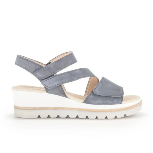 Gabor Πέδιλα Γυναικείο δέρμα Nubuck Μπλέ GAB/24640 18-NAUTIC