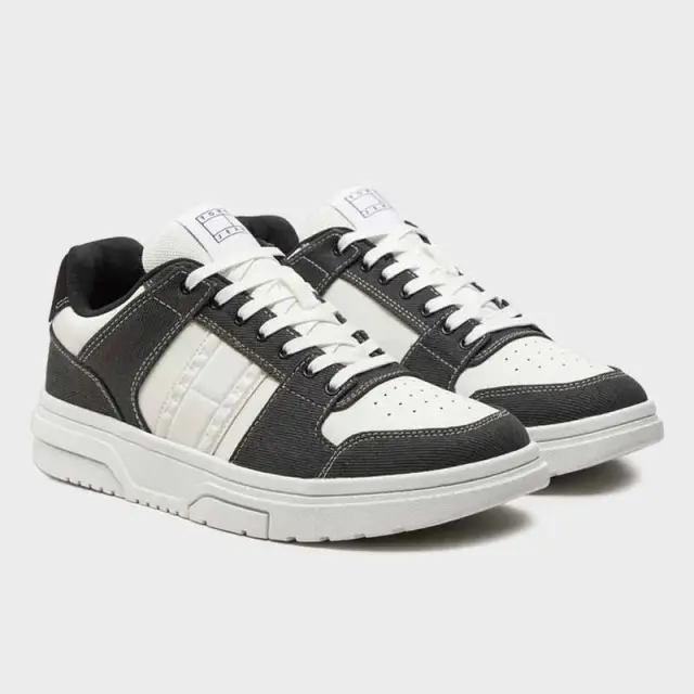 Tommy Hilfiger - Ανδρικά Sneakers The Brooklyn Mix Material EM0EM01428-BDS Μαύρο - 46 2