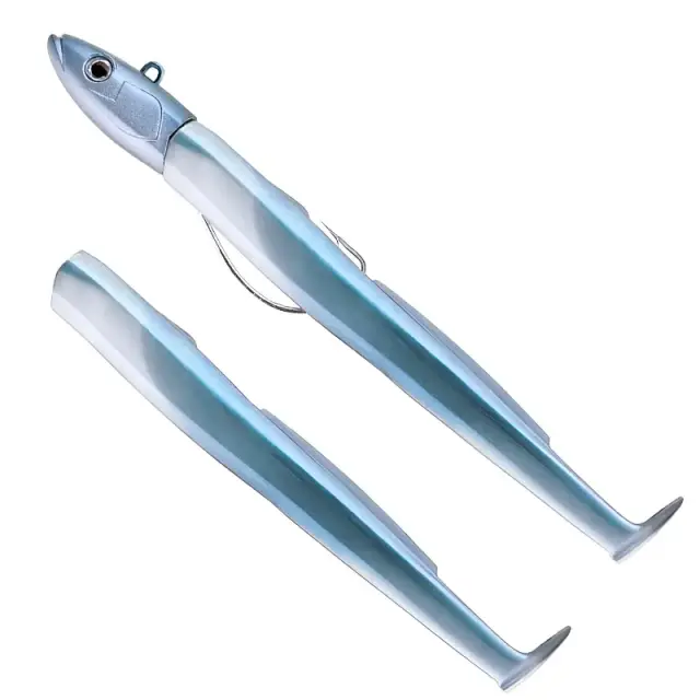 Σιλικονούχο Χέλι Fiiish Black Eel No5 Combo BE4025 Shore - 50gr Pearl Blue