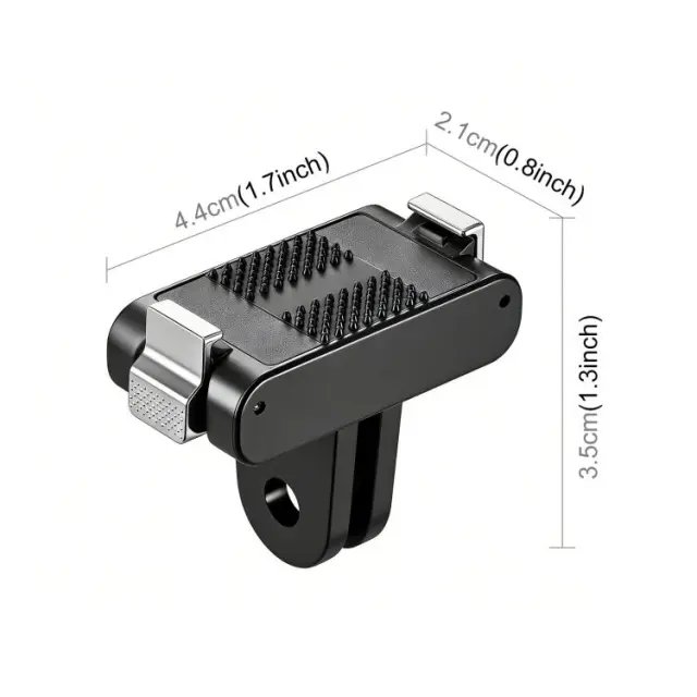 Puluz® Προσαρμογέας Τριπόδου για DJI Osmo Action 6/Nano-Black 2