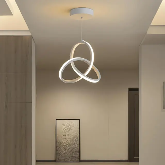 Stewehome Asya Λευκό Κρεμαστό LED Φωτιστικό Οροφής 80x24 cm