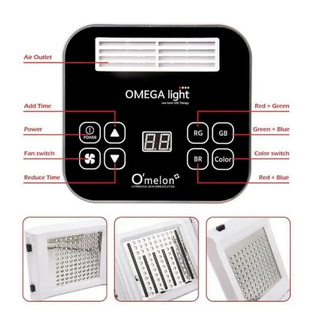 Συσκευή Φωτοθεραπείας Led Omega Light Omelon - Low Level LED Therapy 039553 3