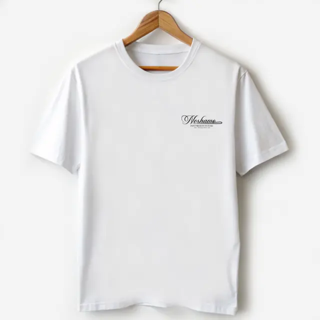 T-shirt Noshame® Λευκό με τύπωμα - 132585 - XXL 2