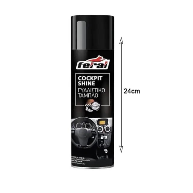 Feral Γυαλιστικό Ταμπλό Coconut 500ml - Cockpit Shine 18550 2