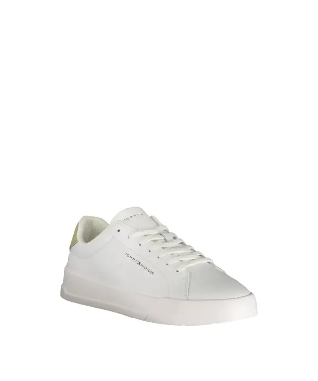 Tommy Hilfiger - Ανδρικά Sneakers Th Court Lth Detail Ess FM0FM05367-02X Εκρού 2