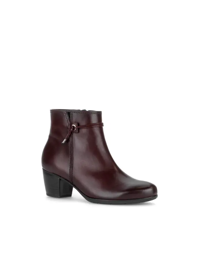 Gabor Μποτάκια Γυναικείο δέρμα Μπορντώ GAB/55522 003-BORDO - 40 2