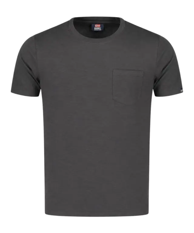 Norway Nautical School - Ανδρικό T-shirt Κοντομάνικο 866031-BLACK Μαύρο