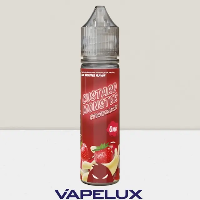 Monster Vape Flavor Shots Custard Strawberry 15ml to 60ml 2