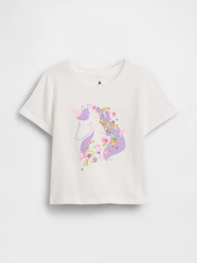 Βρεφική & Νηπιακή Μπλούζα Mix & Match με Σχέδια Unicorn