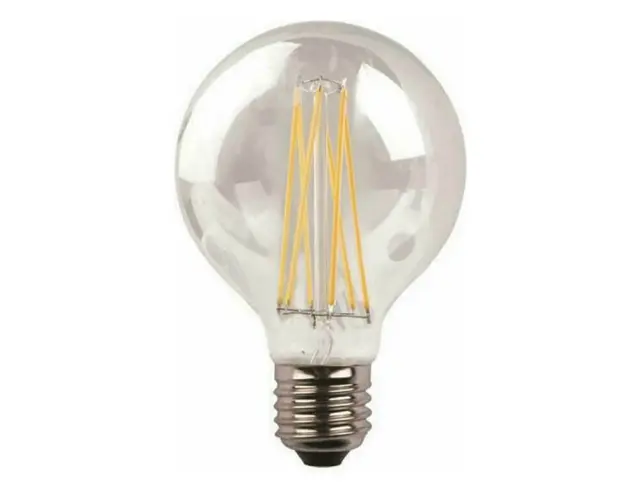 Λάμπα LED G125 Eurolamp (147-78452) για ντουί E27, 11W, 3000Κ, Θερμό Λευκό147-78452