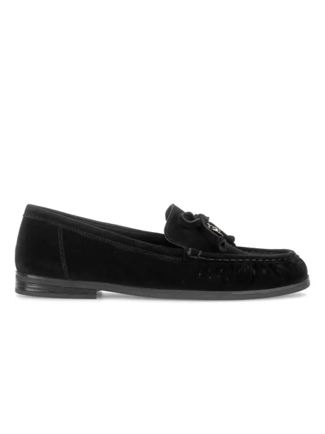 Gabor Μοκασίνια-Loafers Γυναικείο δέρμα Nubuck Μαύρο GAB/400802 001-BLACK - 38 3