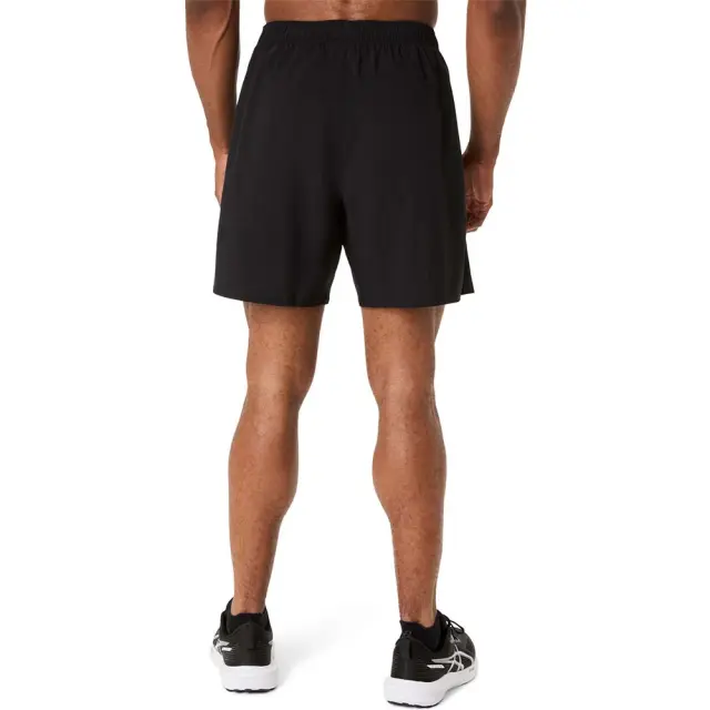Asics Men's Icon 7inch Running Shorts Μαύρο 2011D455-001 (Asics) - XXLarge 2
