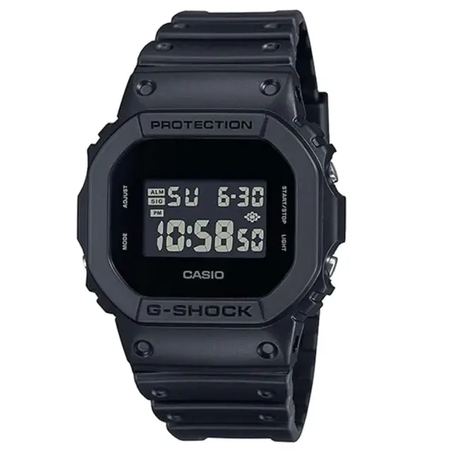 Ανδρικό Ψηφιακό Ρολόι Casio G-Shock 11-DW-5600UBB-1ER Μαύρο με Λουράκι Ρητίνης