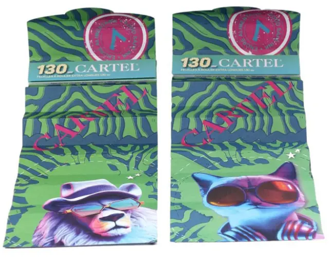 Cartel Χαρτάκια Special Pack - King Size Slim Extra Long 130mm & Τζιβάνες 3
