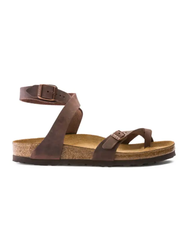 Birkenstock Πέδιλα Γυναικείο δέρμα Oiled Καφέ BIR/YARA 013393 HABANA 3