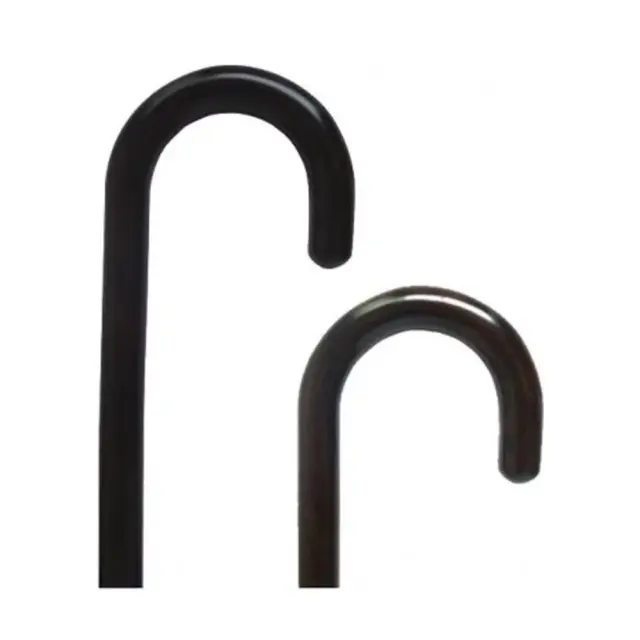 ANATOMIC LINE 5603 Μπαστούνι Οξιάς (Μονοκόματο) - ΜΑΥΡΟ