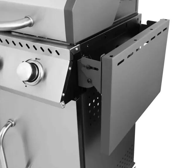 THERMOGATZ - BBQ ΥΓΡΑΕΡΙΟΥ GS GRILL ELITE 4+1 ΙΝΟΧ - 14,5 kW 3