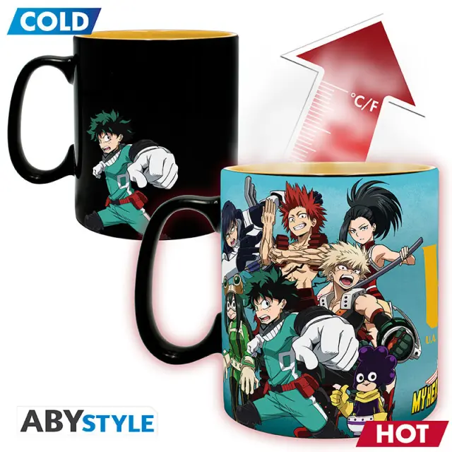 MY HERO ACADEMIA - Mug Heat Change - 460 ml - Group 2