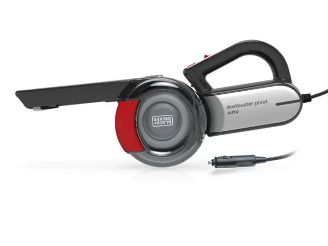 Black & Decker Σκουπάκι Αυτοκινήτου Στερεών PV1200AV με Ισχύ 12.5W Τάσης 12V με Καλώδιο (PV1200AV-XJ) (BDEPV1200AV-XJ) BLACK & DECKER