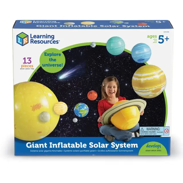 Learning Resources Εκπαιδευτικό Παιχνίδι Giant Inflatable Solar System Display Set για 5+ ετών LER2434 2