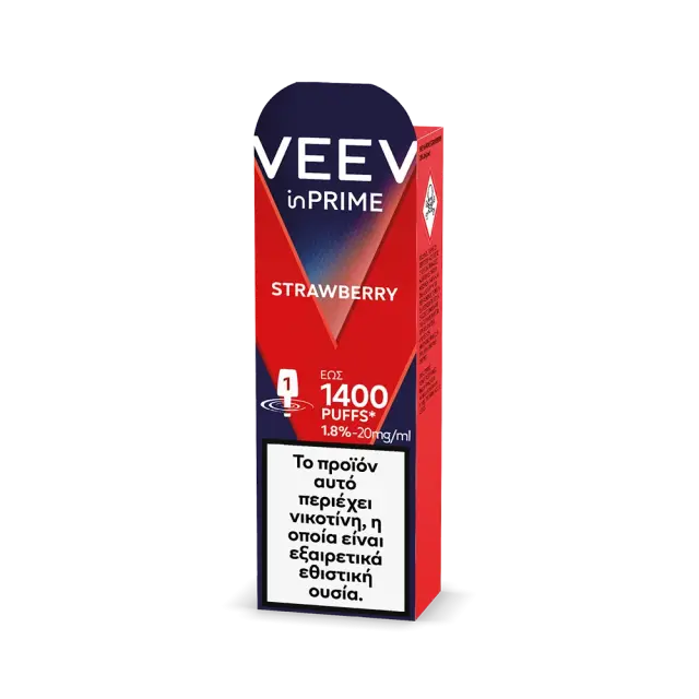 VEEV inPrime Pod Strawberry (1τμχ)