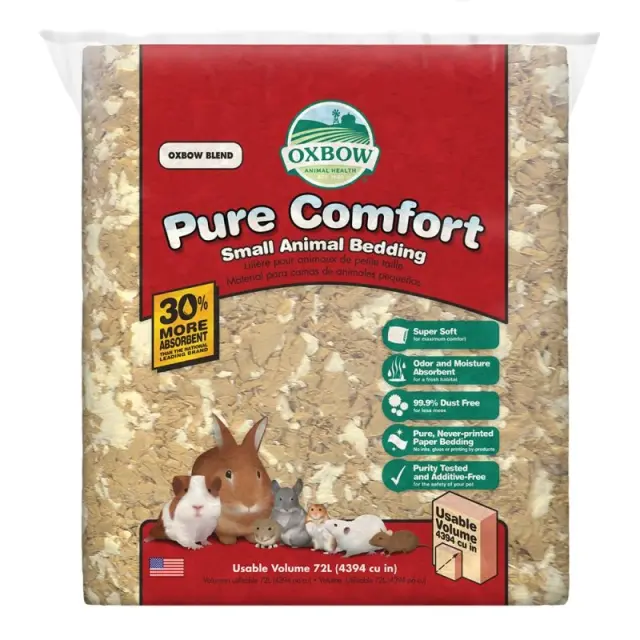 Oxbow Pure Comfort Blend Υπόστρωμα για Τρωκτικά 8,2lt / 36lt Μονόχρωμο