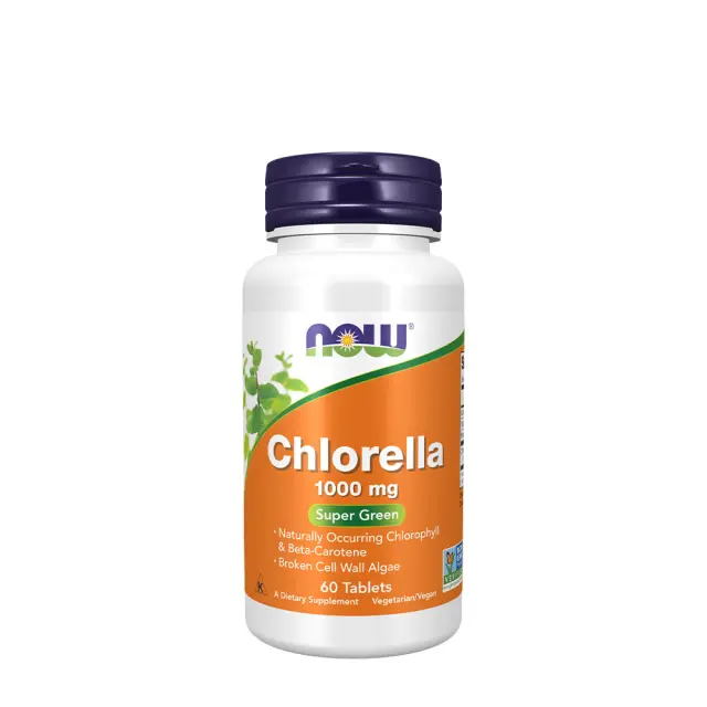 Now Foods Chlorella 1000 mg 60 Tablets