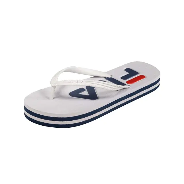 Fila Women's Troy Zeppa Slippers Άσπρο FFW0271-10004 (Fila)