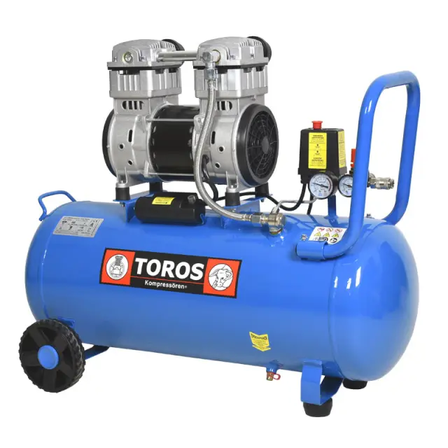ΑΕΡΟΣΥΜΠΙΕΣΤΗΣ OIL FREE ΧΑΜΗΛΟΥ ΘΟΡΥΒΟΥ (SILENT) 50L/2,0HP 602088