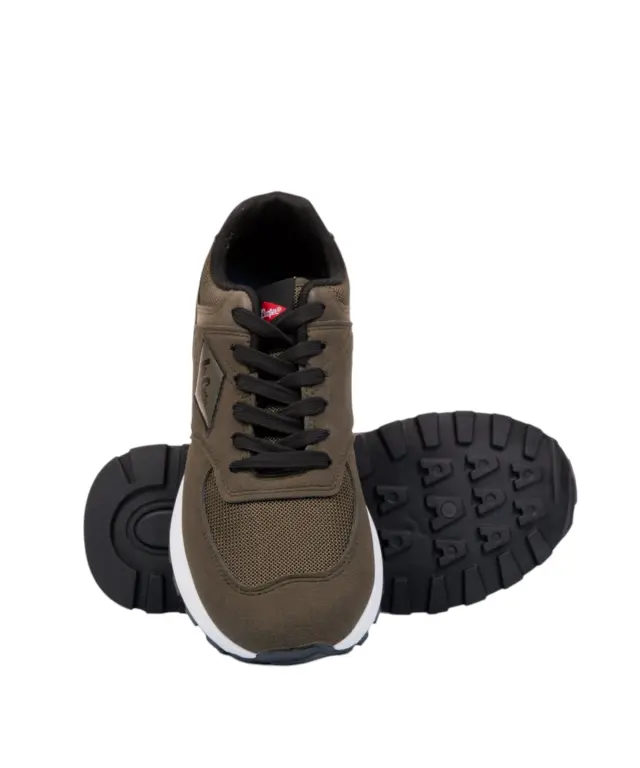 Lee Cooper - Ανδρικά Sneakers Ultron LCM628405-OLIVE Λαδί 3