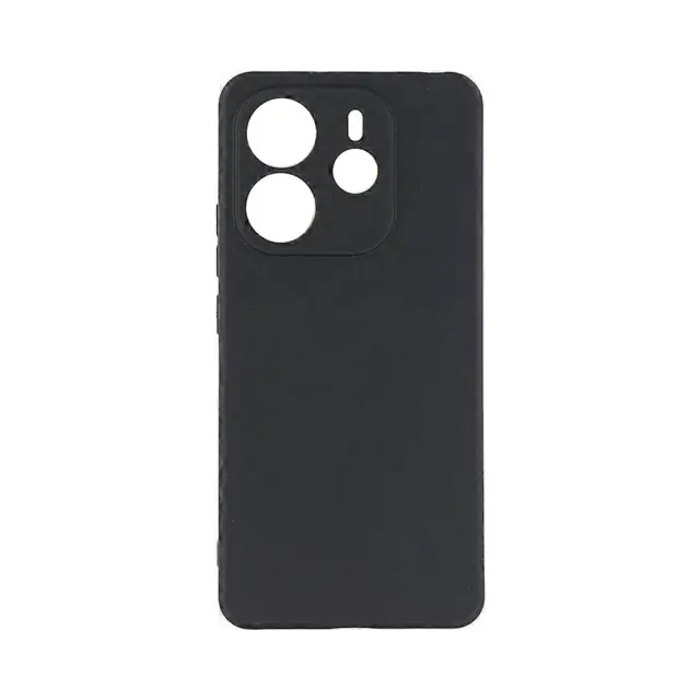 Θήκη Σιλικόνης Matt TPU Για Xiaomi Redmi Note 14 4G Μαύρη