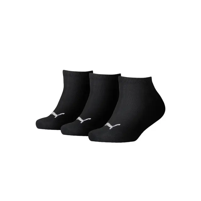 Puma Kids Invisible 3 Pair Sneaker Dobotex Socks Μαύρο 194010001-200 (Puma)