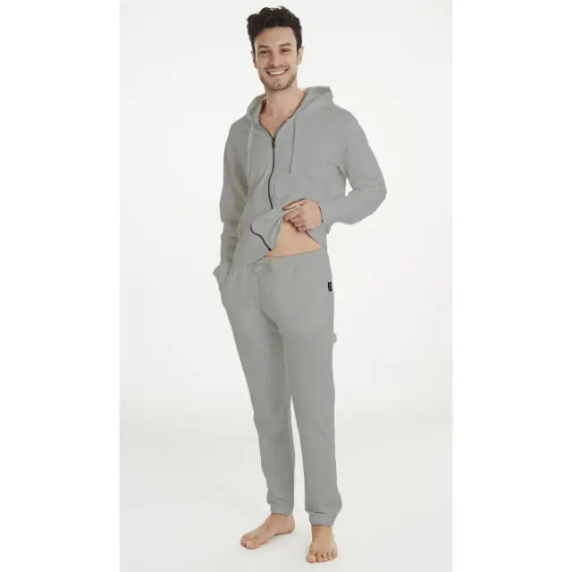 Ανδρικό παντελόνι αθλητικό Hause Uomo Grigio 5389 HAPPY PEOPLE - XL