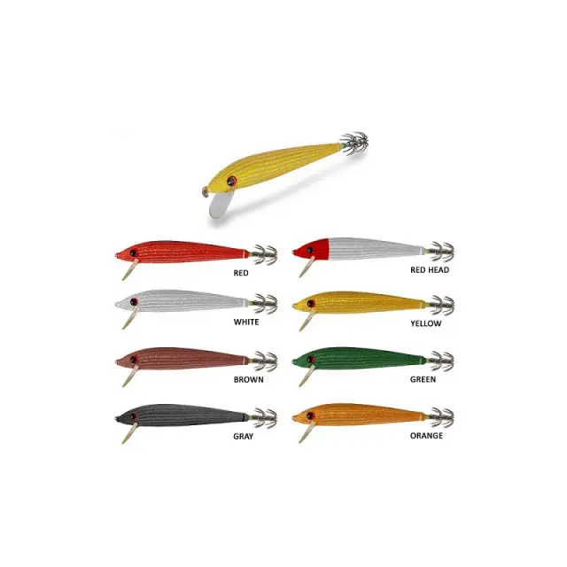 Καλαμαριέρα DTD Full Flash Glavoc 11cm Yellow 2